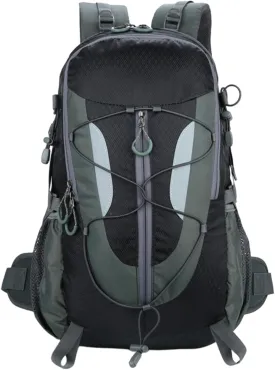 30L Hiking Backpack, Waterproof Outdoor Bag, Travel Camping Men'S And Women'S Sports Backpack (Black)