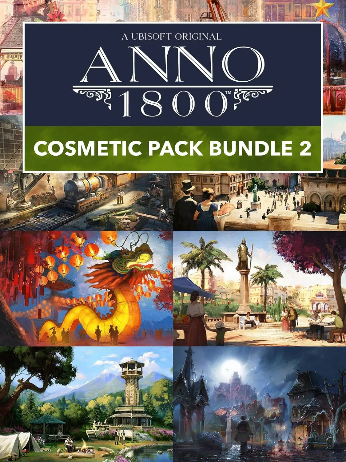 Anno 1800 Cosmetic Pack Bundle 2 - Ubisoft PC [Online Game Code]