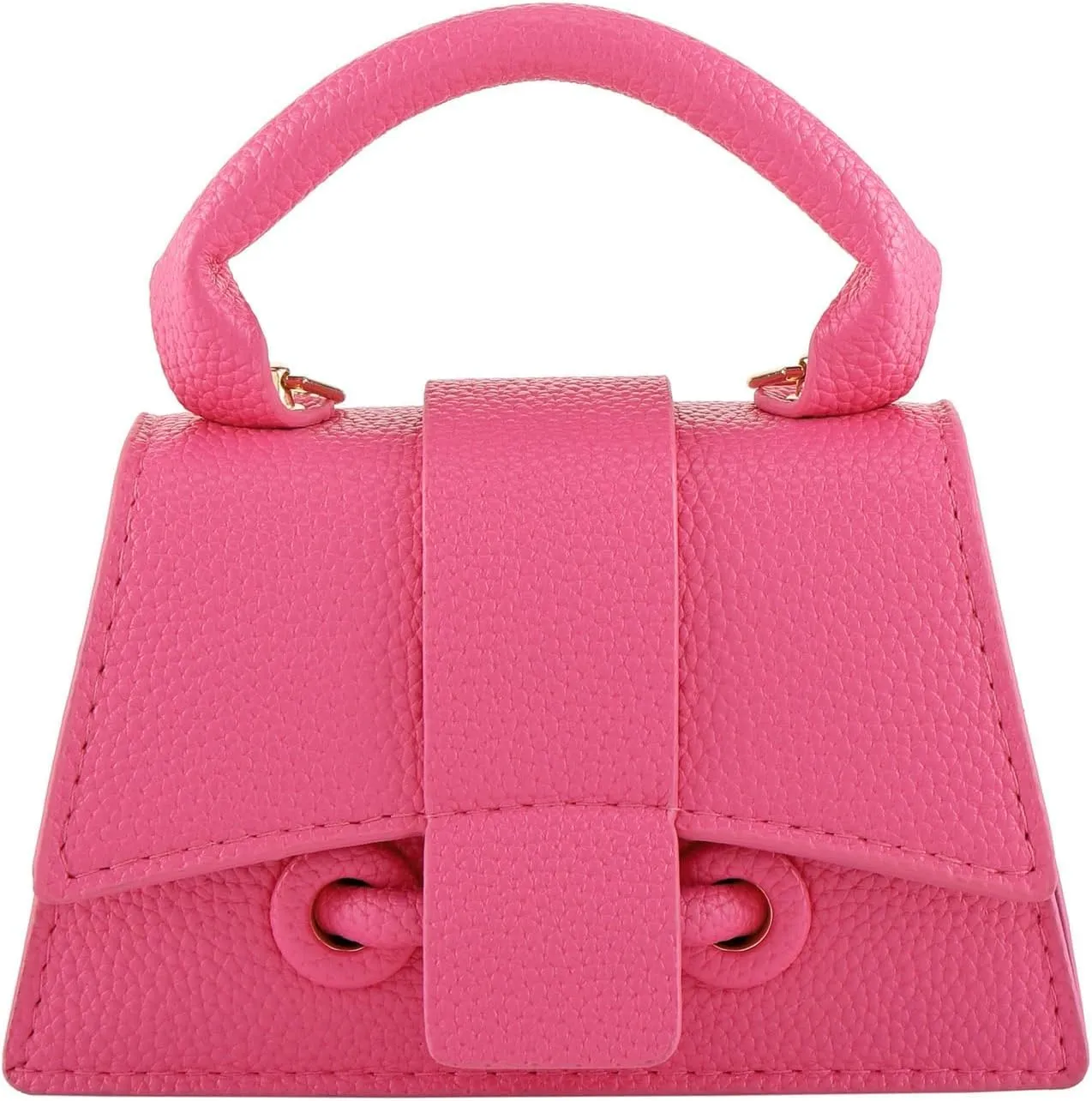 Ayliss Mini Crossbody Handbag Women's Purse Clutch Cute Mini Trendy Bag Top Handle PU Leather Shoulder Bag