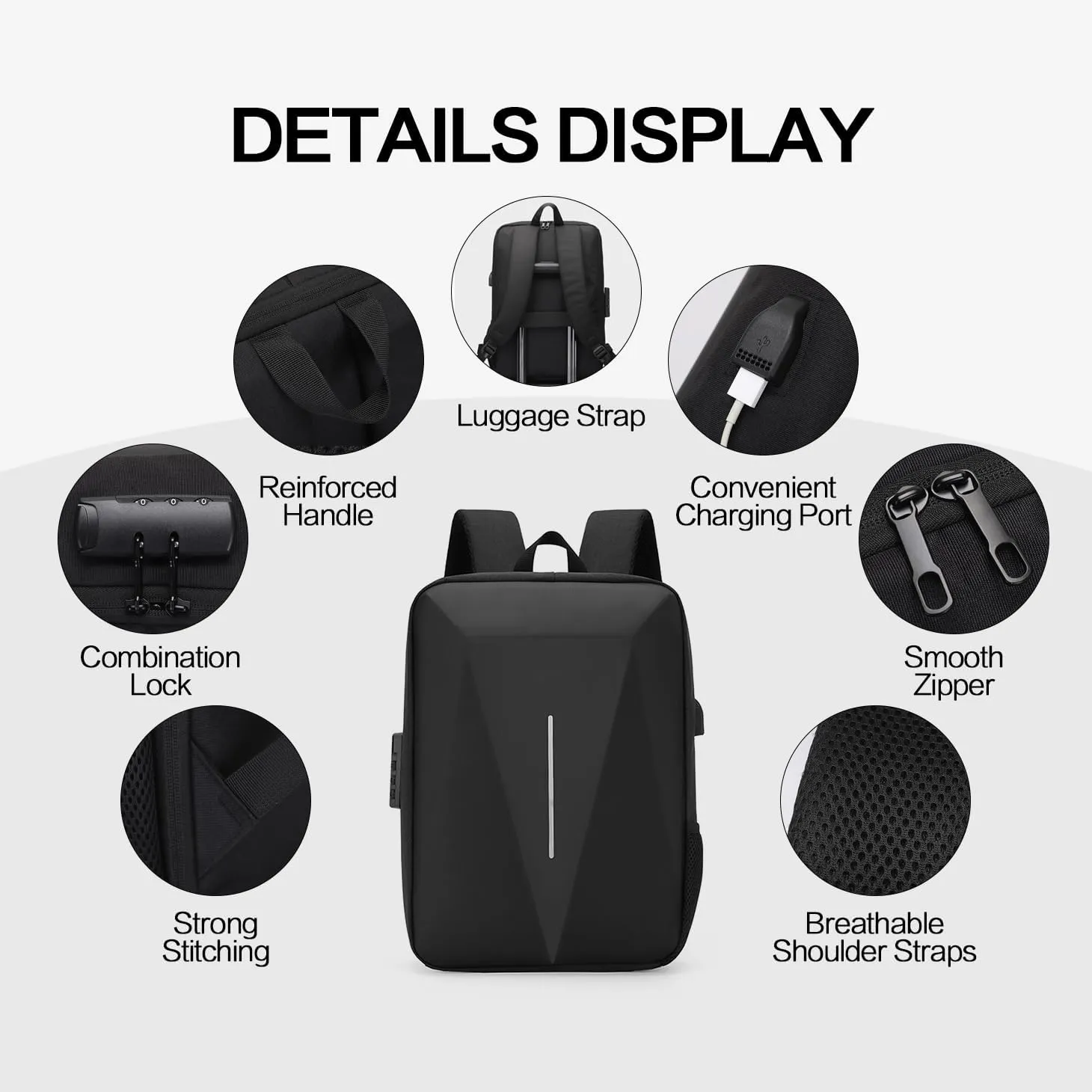 Bag for Starlink Mini - Storage Bag Case for Starlink Dish and All Accessories - Anti-theft Water-resistant Backpack (Black)