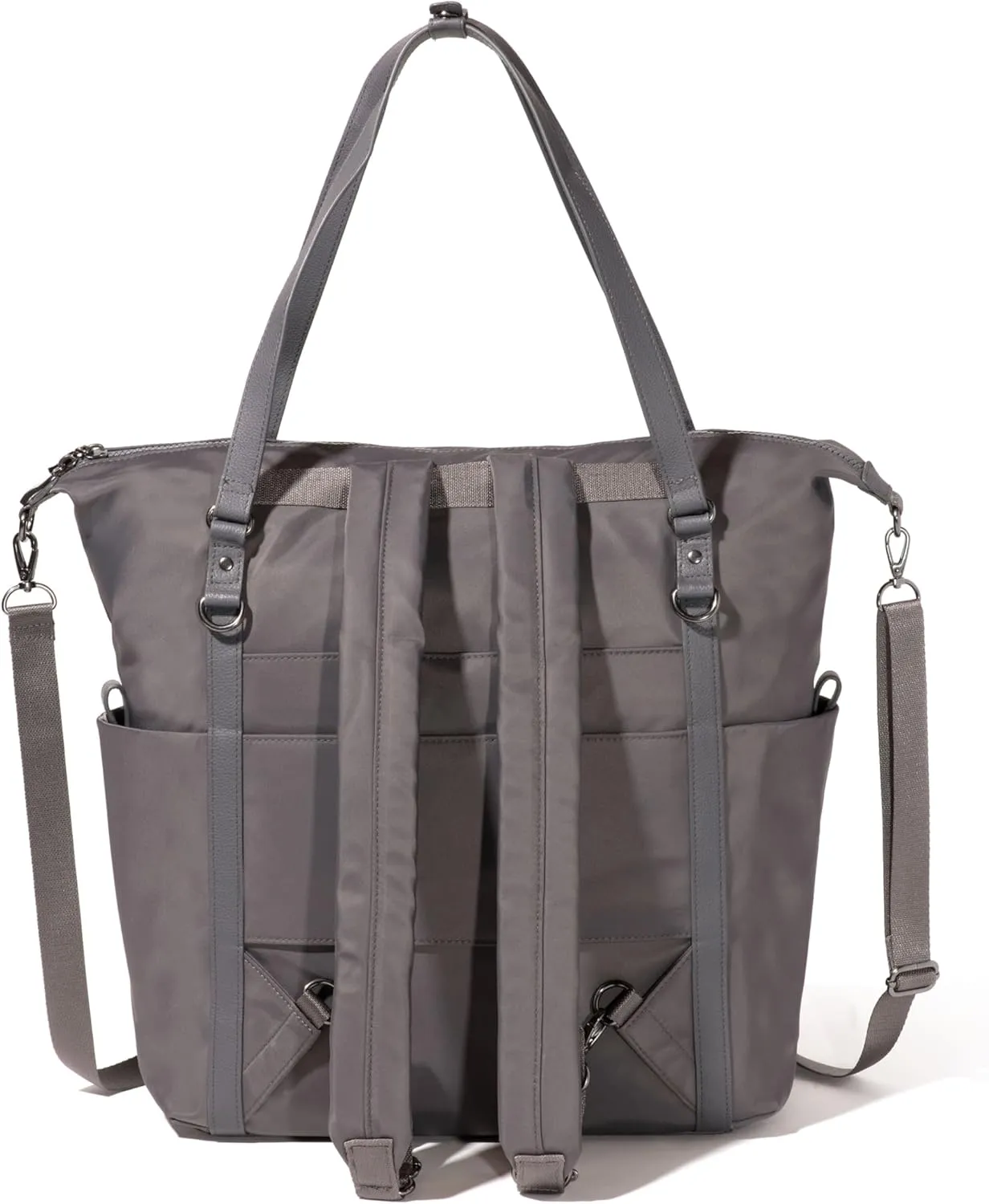 Baggallini Nolita Convertible Backpack - 14x11 Inch Travel Backpack with 16 Inch Laptop Sleeve - Lightweight Luggage Backpack