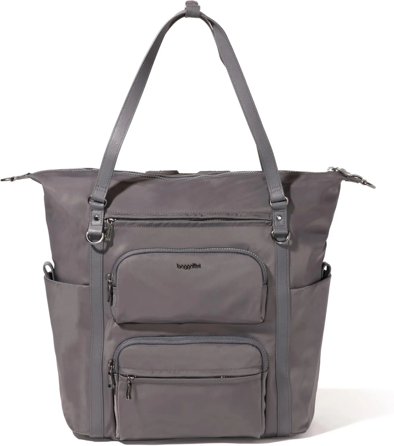 Baggallini Nolita Convertible Backpack - 14x11 Inch Travel Backpack with 16 Inch Laptop Sleeve - Lightweight Luggage Backpack