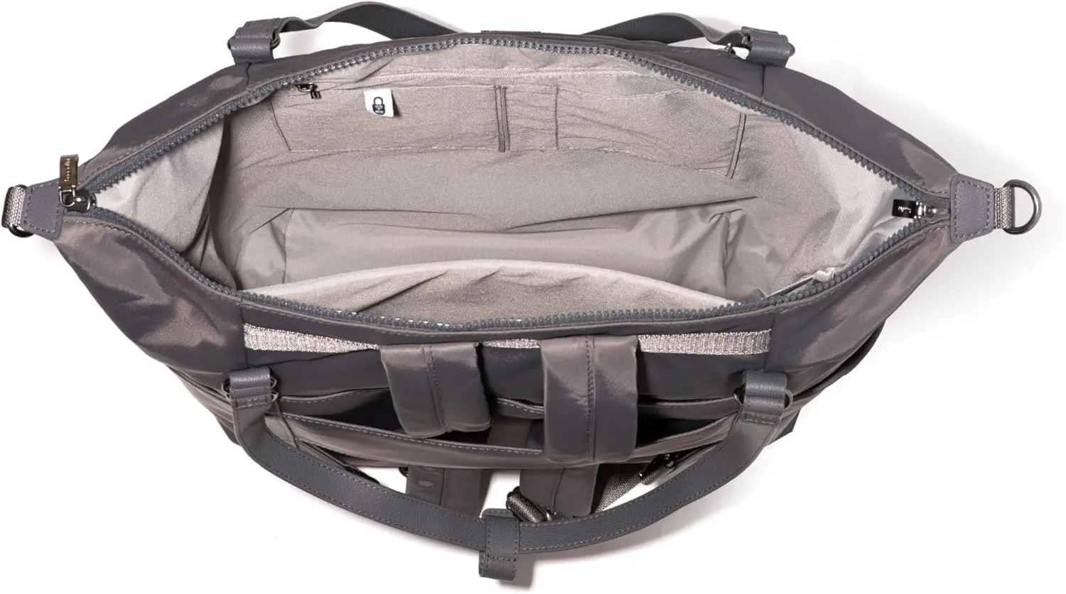 Baggallini Nolita Convertible Backpack - 14x11 Inch Travel Backpack with 16 Inch Laptop Sleeve - Lightweight Luggage Backpack