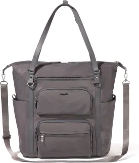 Baggallini Nolita Convertible Backpack - 14x11 Inch Travel Backpack with 16 Inch Laptop Sleeve - Lightweight Luggage Backpack
