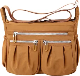 Beach Tote Bag Girls' Polyester New Small Square Bag Portable Shoulder Drawstring Crossbody Bags For Outdoor Beach Travel J