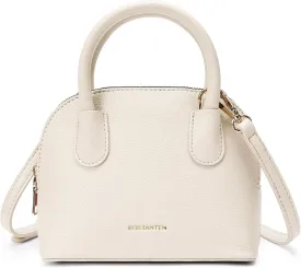 BOSTANTEN Small Crossbody Bag Mini Purses for Women Trendy Cute Vegan Leather Satchel Handbag with Detachable Shoulder Strap