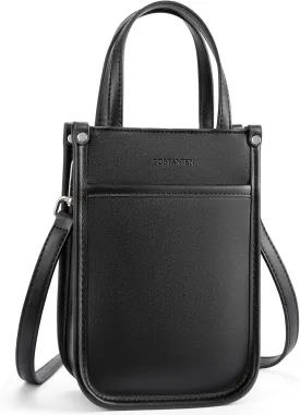 BOSTANTEN Small Crossbody Purse for Women Mini Tote Bag Top Handle Shoulder Bag Compact Handbags with Adjustable Strap