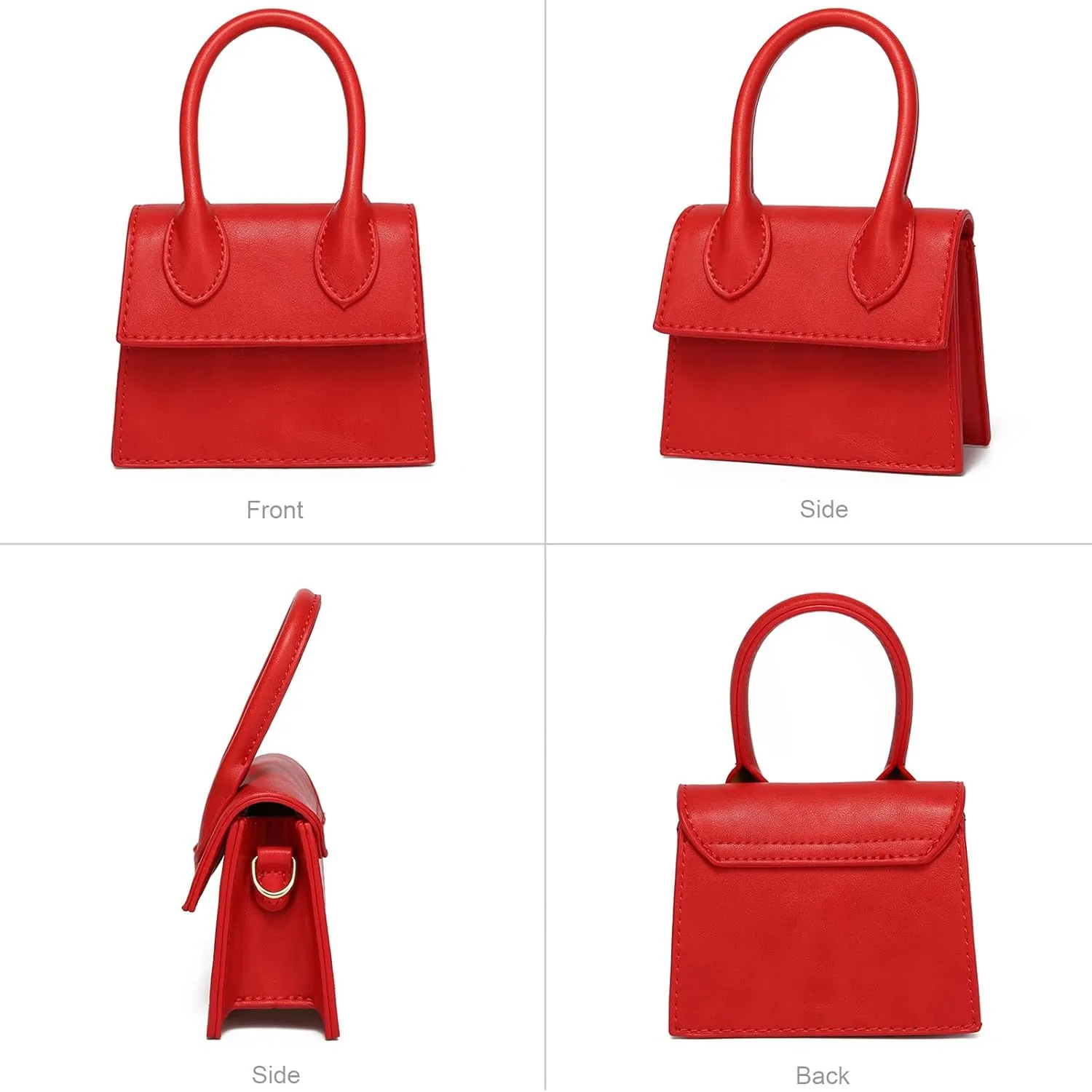 CATMICOO Mini Purse for Women, Mini Bag with Crocodile Pattern