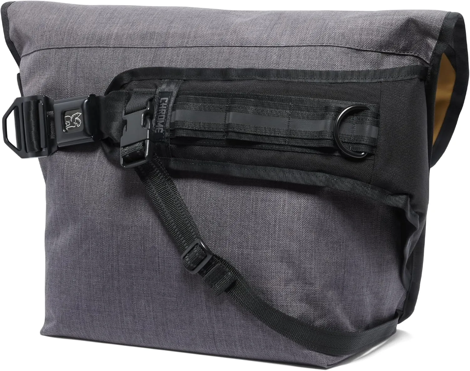 Chrome Industries Mini Metro Messenger Bag - 13 Inch Laptop Satchel with Signature Belt Buckle Closure, 20.5 Liter