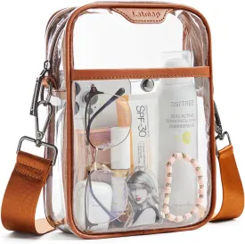 Clear bags Stadium Approved Crossbody Sling Bag Fanny Pack Backpack Purses for Women Men Belt bag for stadium events