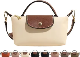 Colorblock Mini Crossbody Bag, Handbags Purses with Adjustable Strap for Women, Ladies Shoulder Totes Bag