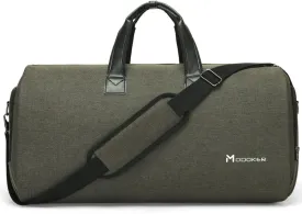 Convertible Garment Bag with Shoulder Strap, Modoker Carry on Garment Duffel Bag for Men Women - 2 in 1 Hanging Suitcase Suit Travel Bags,Forest Night
