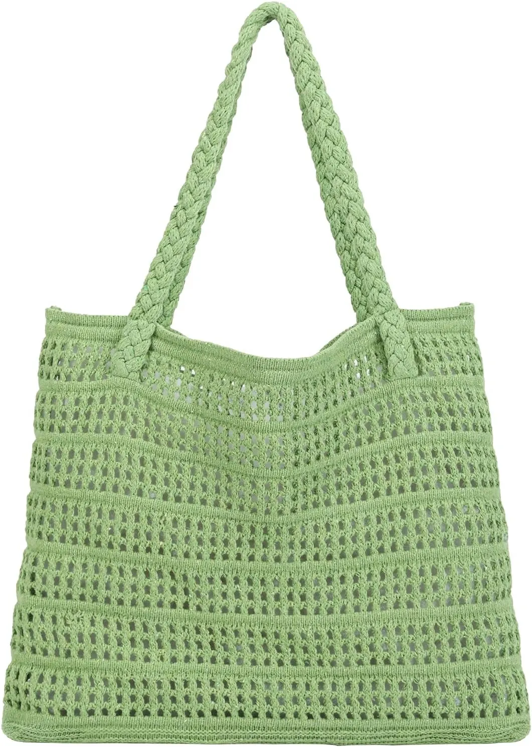 Crochet Bags for Women Summer Beach Tote Bag Large Capacity Shoulder Bag Aesthetic Hobo Bag Knit Bag Hippie Bag