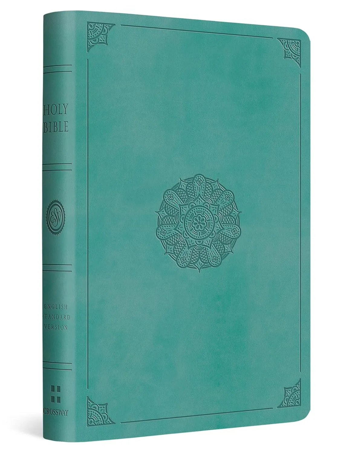 ESV Value Compact Bible (TruTone, Turquoise, Emblem Design) Imitation Leather  June 29, 2018