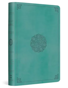 ESV Value Compact Bible (TruTone, Turquoise, Emblem Design) Imitation Leather  June 29, 2018