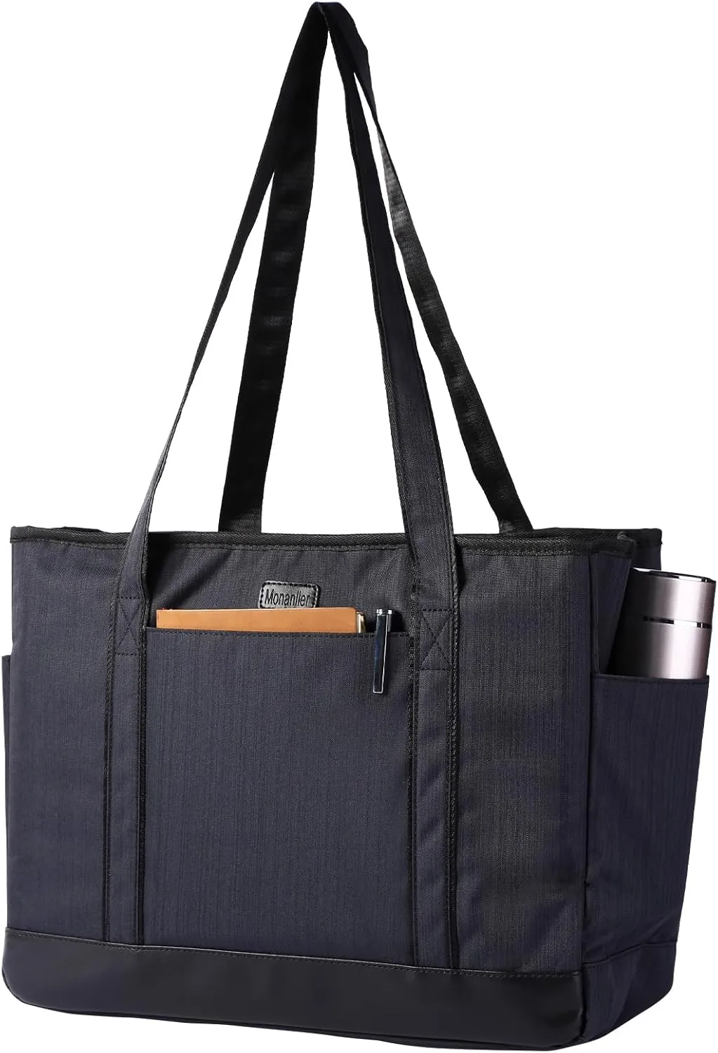 Fashion Teacher Tote Bag, Large Utility Work Bags with Laptop Compartment for Women & Men