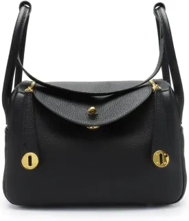 Genuine Leather Crossbody Tote Bag, Lychee Grain Mini Shoulder Bag,10.2IN Square Handbag for Business Casual