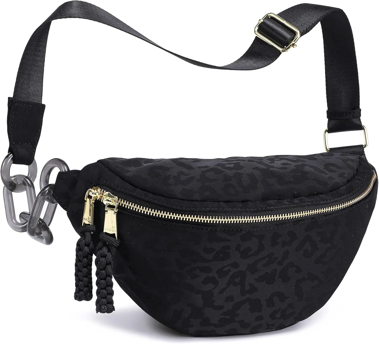 INICAT Fanny Packs for Women,Fashion Waist Packs Crossbody Bum Bag with Adjustable Strap for Travel Sport