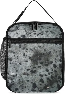 Insulated Lunch Bag for Women Men Concrete Surface Lunch Box Reusable Lunch Tote Bag for Work Picnic Travel