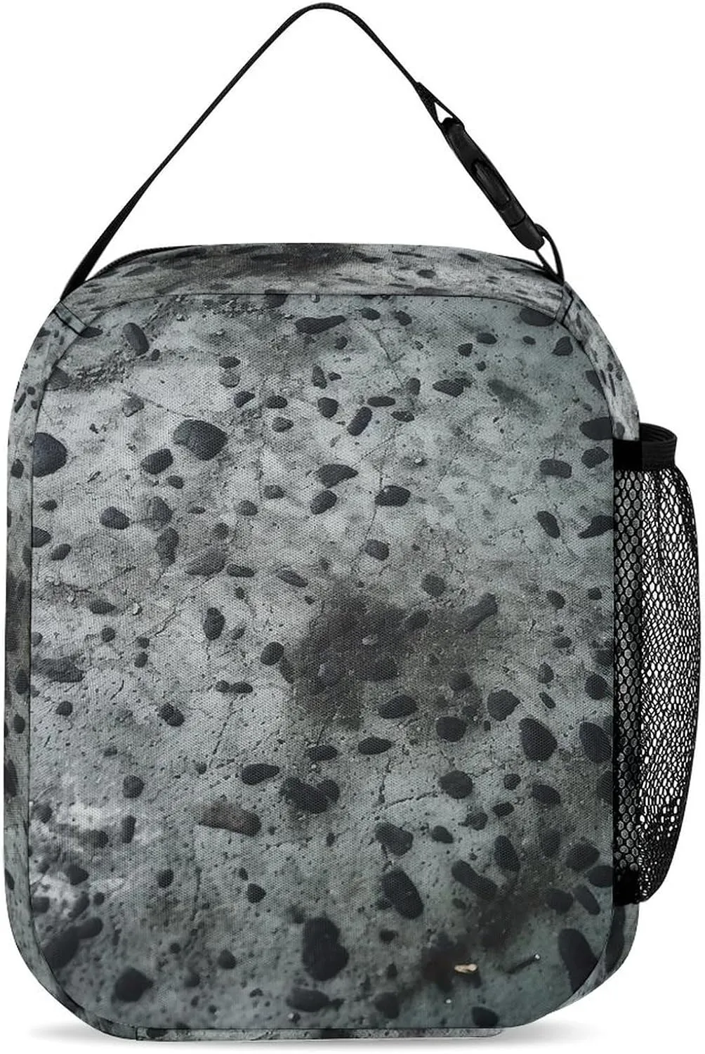 Insulated Lunch Bag for Women Men Concrete Surface Lunch Box Reusable Lunch Tote Bag for Work Picnic Travel