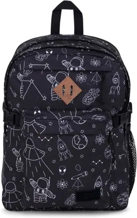 JanSport Main Campus Backpack - Travel or Work backpack w 15-Inch Laptop Sleeve and Dual Water Bottle Pockets, Cosmic City