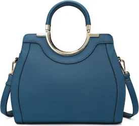 LJOSEIND Women’s Handbags Designer Purses Satchel Totes Structured Shoulder Bags