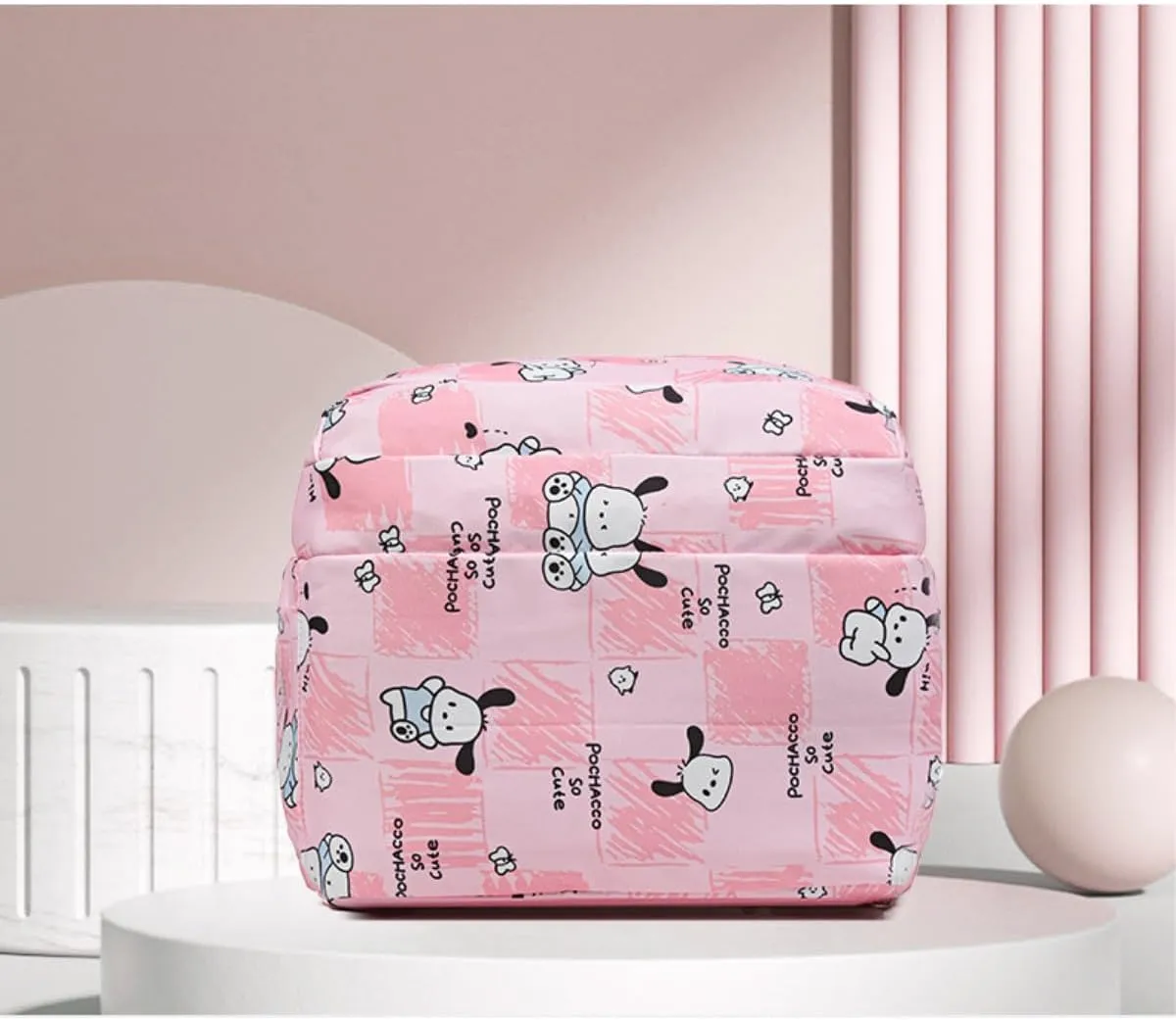 New large-capacity small fresh backpack sweet and lovely female shoulder bag (black)