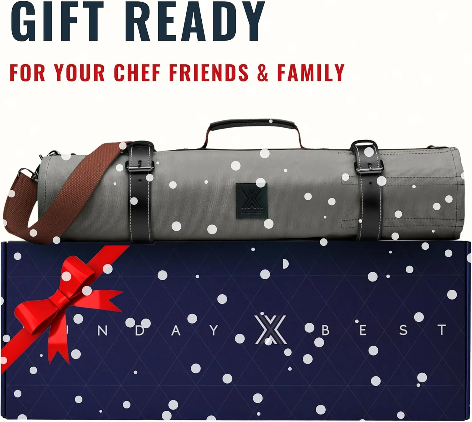 Professional Chef Knife Roll Bag - 12-Slot Waxed Canvas Knife Bag for Knives and Tools - Durable Water-Resistant Chef Roll - Essential Travel Knife Bags for Chefs and Culinary Enthusiasts