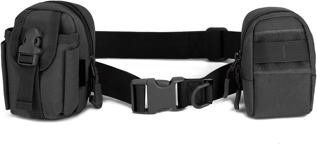 Protector Plus Adjustable Tactical Waist Belt - Outdoor Utility Nylon Airsoft Belt