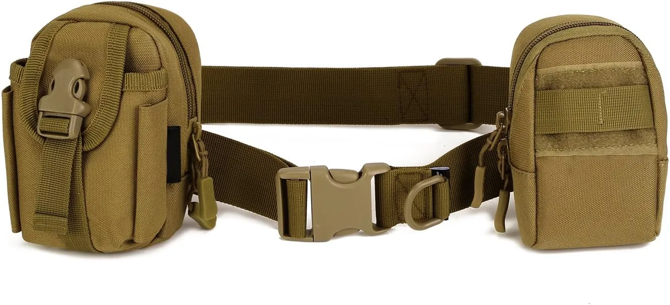 Protector Plus Adjustable Tactical Waist Belt - Outdoor Utility Nylon Airsoft Belt