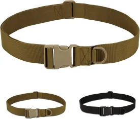 Protector Plus Adjustable Tactical Waist Belt - Outdoor Utility Nylon Airsoft Belt