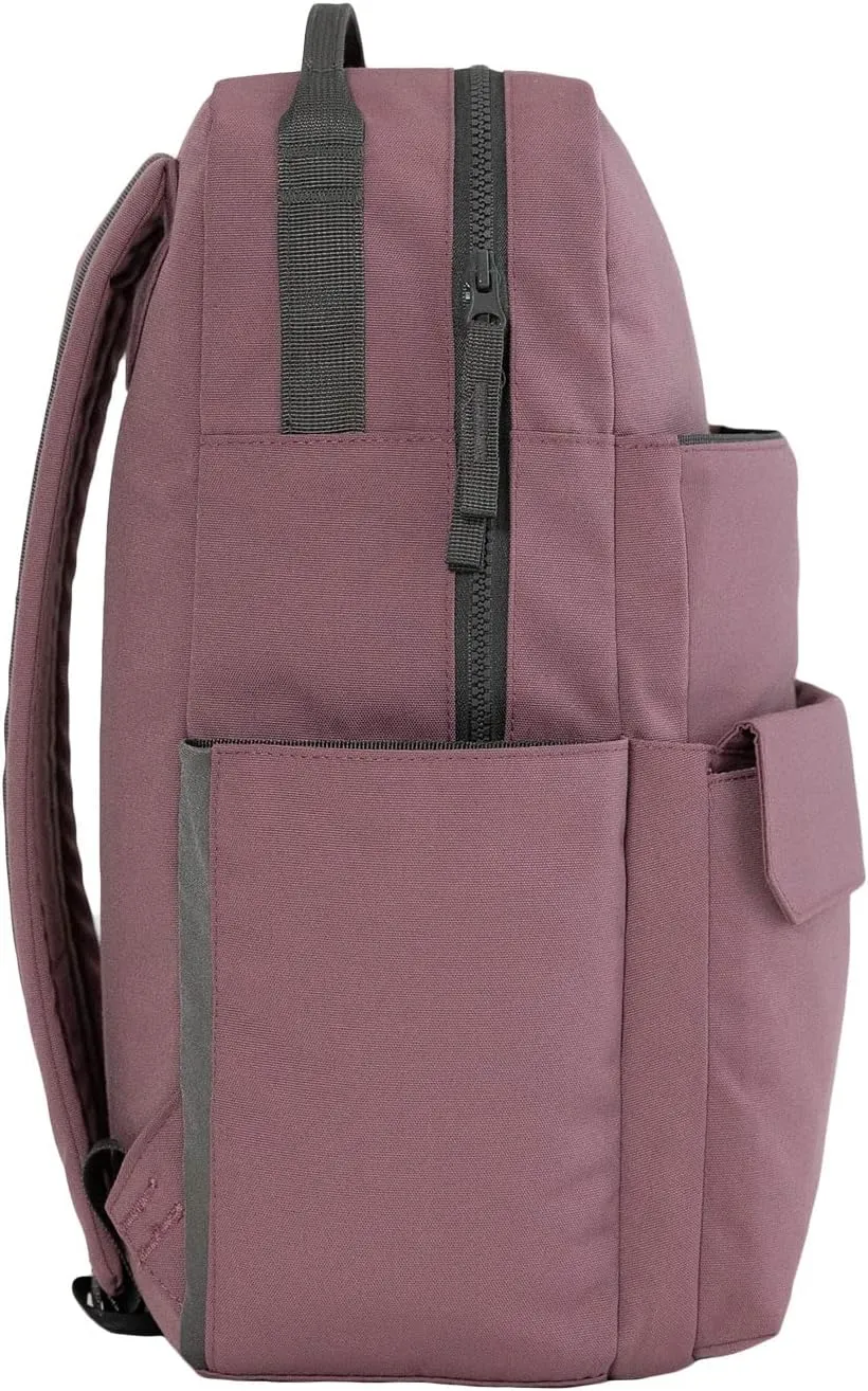RED ROVR Roo Backpack | Lightweight Diaper Bag with Changing Pad | Large Capacity | Multifunctional Travel Pack | Exterior and Interior Pockets | Water Resistant | Great Gift for Mom & Dad | Mauve
