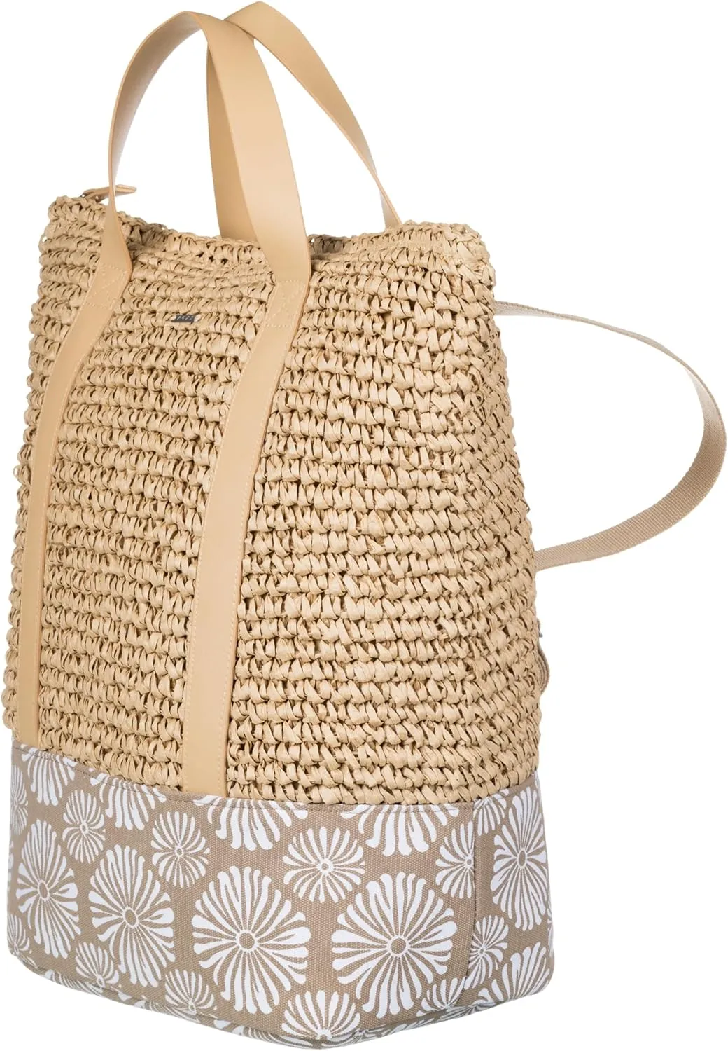 Roxy Women's Beach Tote Bag | Travel | Vacation | Straw | Lightweight | Breathable