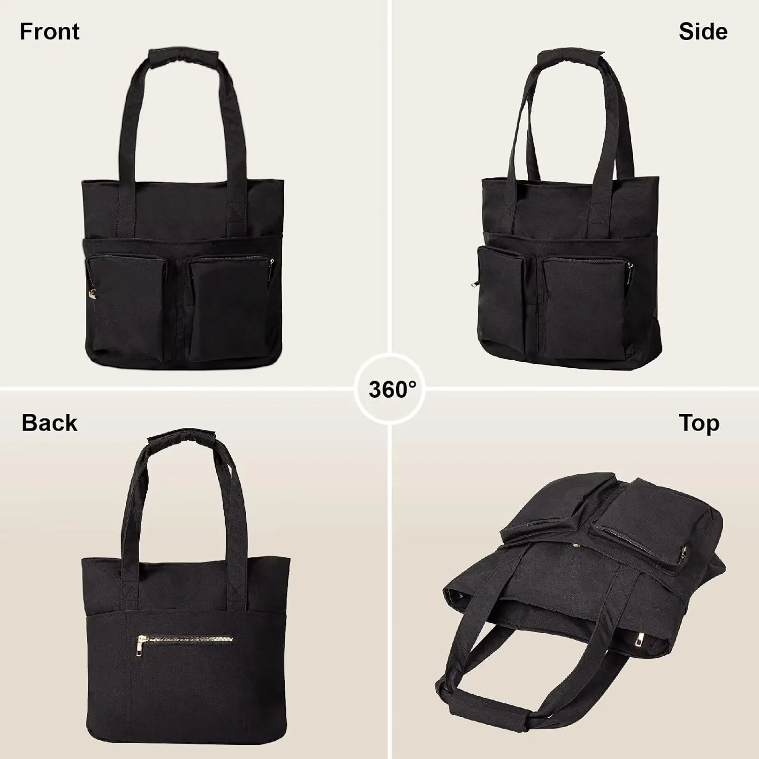 Shoulder Handbag for Women, Lightweight Crossbody Purse with Adjustable Strap, Water Resistant Shoulder Bag