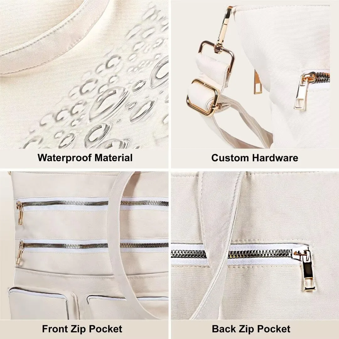 Shoulder Handbag for Women, Lightweight Crossbody Purse with Adjustable Strap, Water Resistant Shoulder Bag