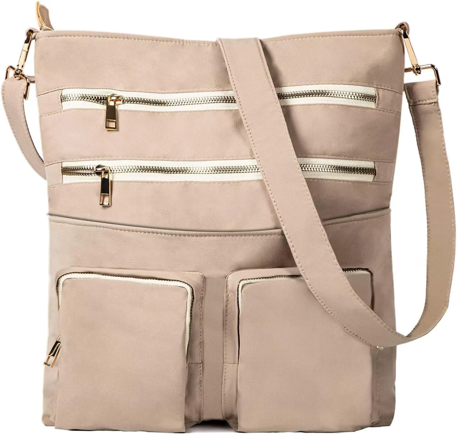 Shoulder Handbag for Women, Lightweight Crossbody Purse with Adjustable Strap, Water Resistant Shoulder Bag