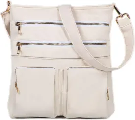 Shoulder Handbag for Women, Lightweight Crossbody Purse with Adjustable Strap, Water Resistant Shoulder Bag