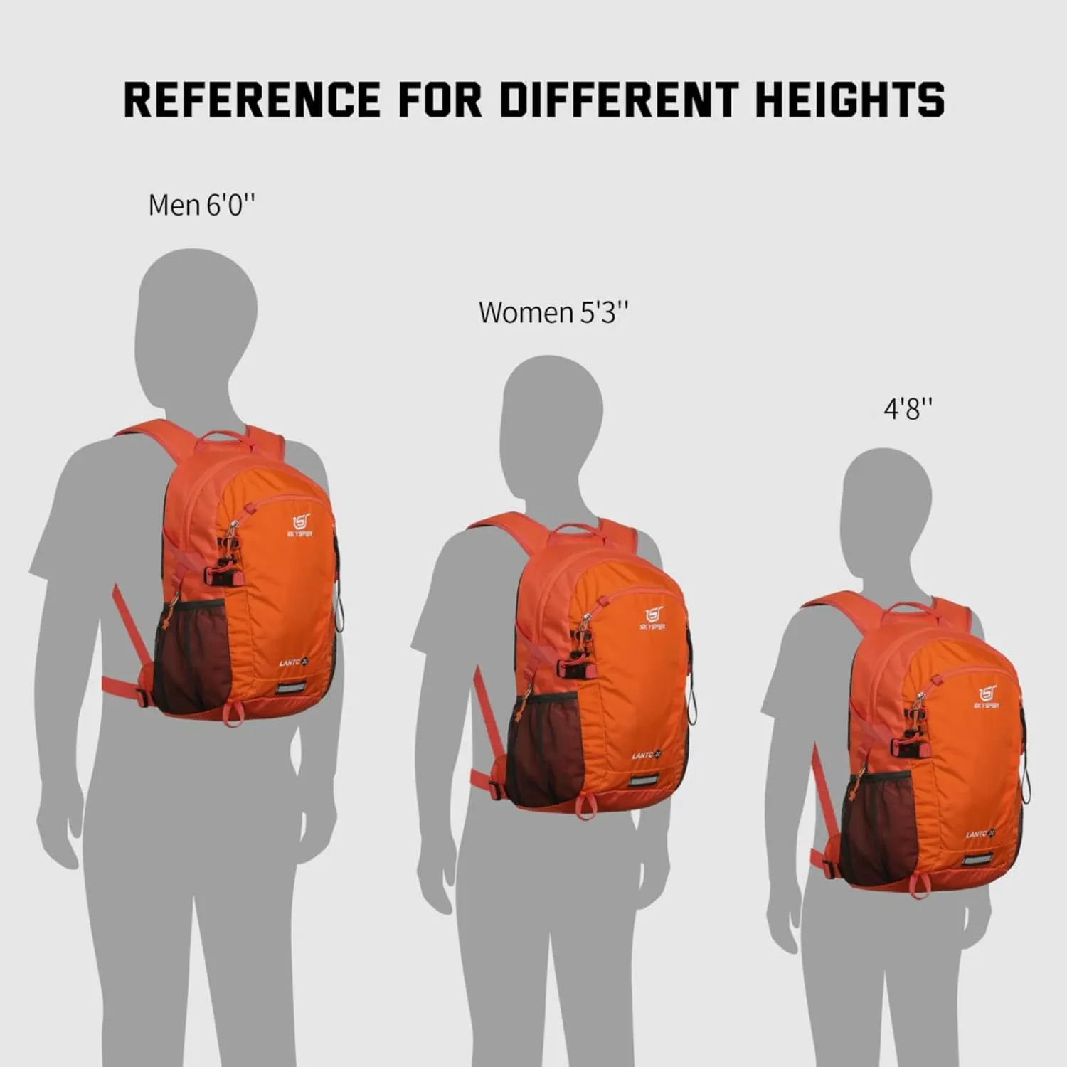 SKYSPER Small Hiking Backpack, 20L Lightweight Travel Backpacks Hiking Daypack for Women Men
