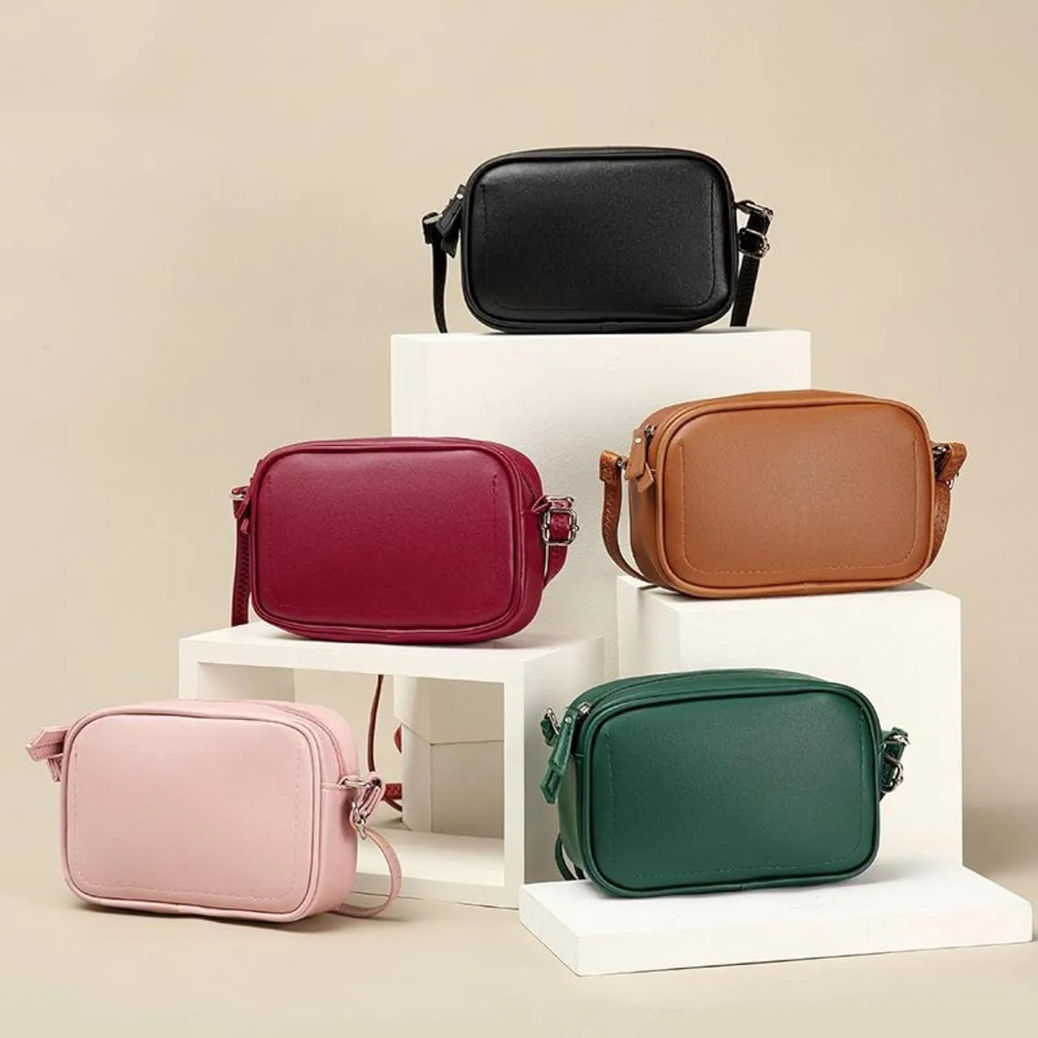 Small Crossbody Bags for Women Waterproof Handbags Messenger Shoulder Purse with Adjustable Strap for Workout Traveling