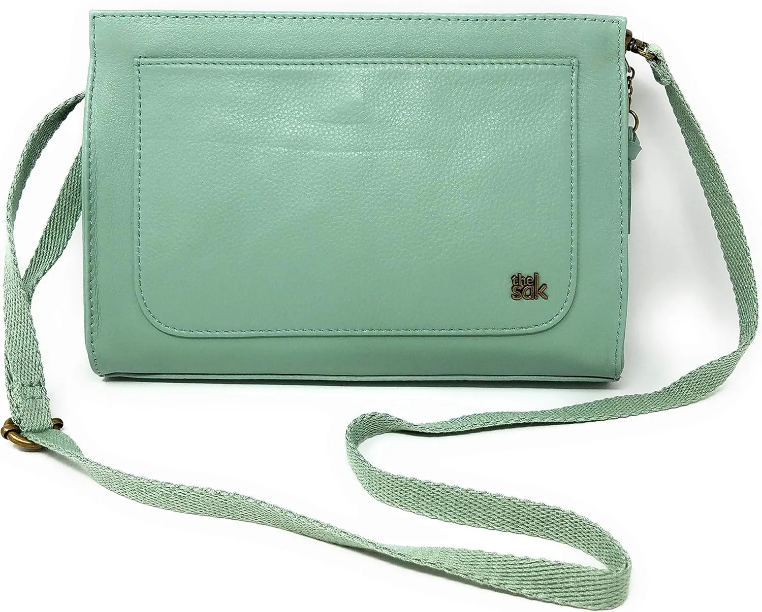 The Sak Ivy Clutch Crossbody Handbag- Mint