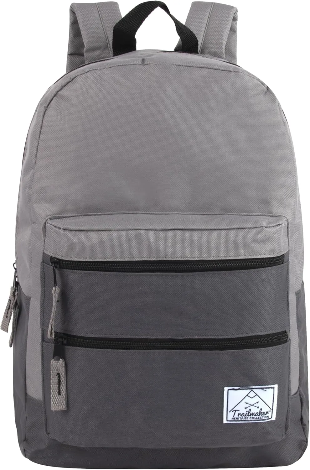 Trail maker Multi Pocket Multicolor Backpack with Adjustable Padded Straps