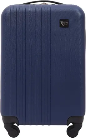 Travelers Club Cosmo Hardside Spinner Luggage, Navy Blue, Carry-On 20-Inch