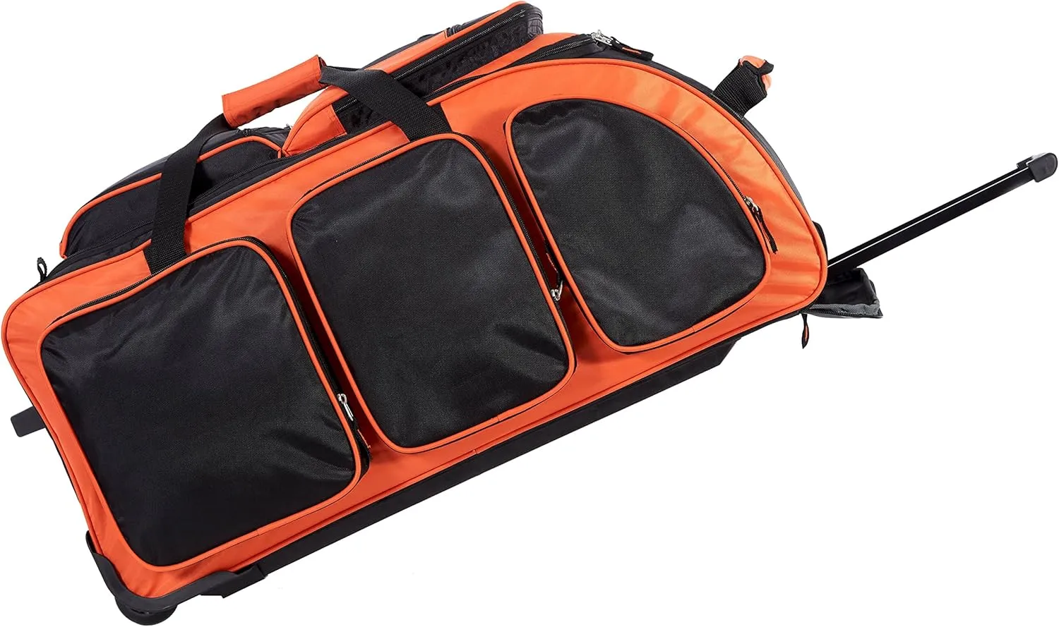 Travelers Club Xpedition 30 Inch Multi-Pocket Upright Rolling Duffel Bag