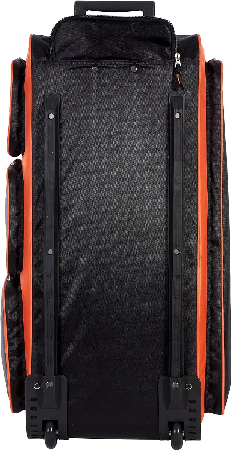 Travelers Club Xpedition 30 Inch Multi-Pocket Upright Rolling Duffel Bag