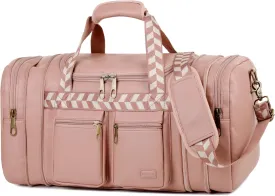 Vegan Leather Travel Duffel Weekender Bag Carry on Overnight Bag Sports Duffel bag For men and Women HB-21